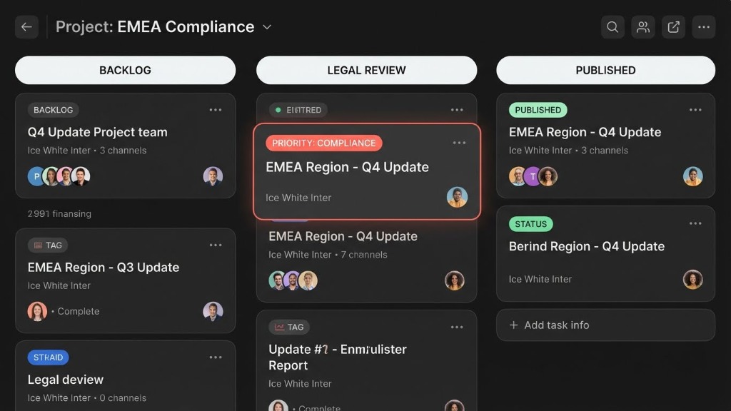 Global Job Platform Workflow