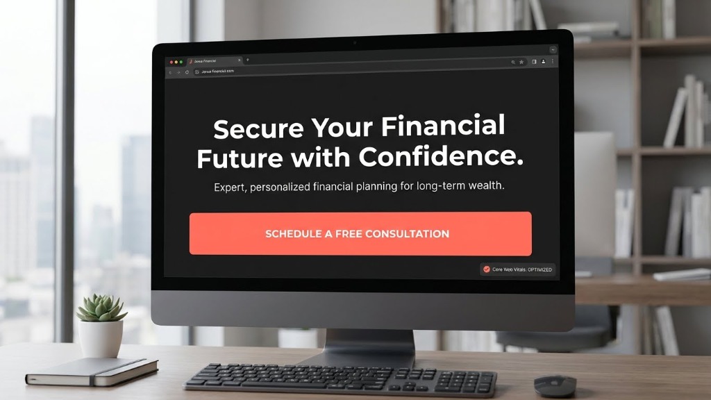 Janus Financial Website Homepage